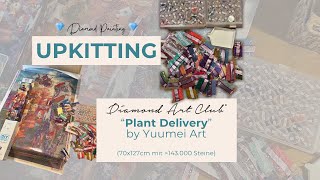 🪻🧹UPKITTING Plant Delivery by Yuumei Art 💎Diamond Art Club💎 Diamond Painting XXL💎