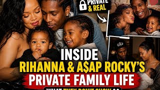 Inside Rihanna & A$AP Rocky’s Private Family Life (What They Don’t Show)