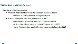 Chapter 22 Section 3 lecture