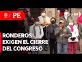 Pedro Castillo met with peasant patrols in Government Palace | Primera Edición