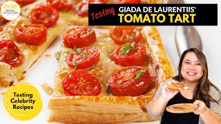 Testing Giada De Laurentiis' Easy Tomato Tart