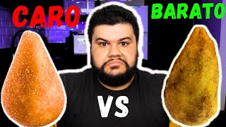 Coxinha Caro vs Barato