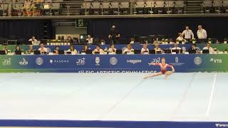 Viktoria Listunova Floor - 2019 Junior Worlds Qualifications/Team Final