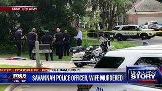 Savannah police officer, wife murdered