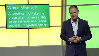 PlanStrongerTV™ Retirement Mistakes:  Money Advice from a Robot