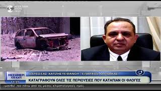 Ο Έπαρχος Λάρνακας για τη φονική πυρκαγιά