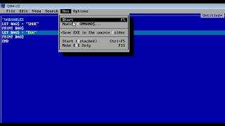QBASIC - Variables