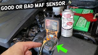 HOW TO KNOW IF MAF SENSOR IS BAD OR GOOD. TEST MASS AIR FLOW SENSOR CODE P0102