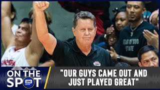 Coach Tim Cone lauds Ginebra’s heart in win over San Miguel | #OSOnTheSpot