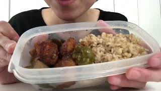 #141 酢鶏 Sweet and sour chicken 🍱 Eating sounds 咀嚼音 먹방 mukbang ASMR กินเสียง âm thanh ăn uống