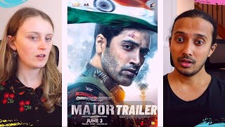 MAJOR Trailer Reaction | Adivi Sesh Mahesh Babu