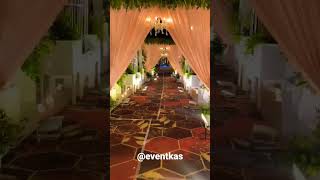 Nature☘️💚 Touch Wedding💕  Passage Decor @eventk.a.s.#wedding #viral #nature #shadi #shorts #short