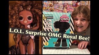 NEW L.O.L. Surprise! O.M.G. Fashion Dolls – LOL OMG Royal Bee Doll – Unboxing & Review