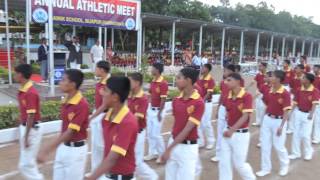 Sainik School Bijapur, Athletics, March Past, 18 Aug 2014