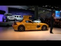 2014 mercedes benz sls amg black series exposed at the 2012 la auto show