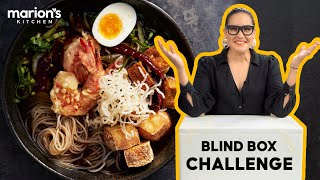 Blind Box Challenge! Rice cooker noodle soup & tempura prawns. | Marion’s Kitchen