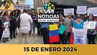 Noticias al Mediodía en Vivo 🔴 Lunes 15 de Enero de 2024 - Venezuela