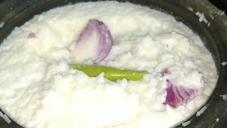 వేసవిలో వేడి తగ్గించే చద్దన్నం //chaddannam// Fermented rice #More benefits with this immunity rice#