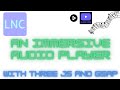 An immersive 3D audio player with ThreeJS and GSAP