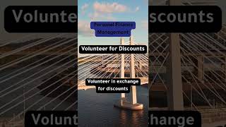 Personal Finance - volunteering for discounts