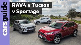 RAV4 vs Tucson vs Sportage 2020 comparison review