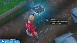 Fortbyte #83: Found in a Rock Garden Near the Coast Location - Fortnite