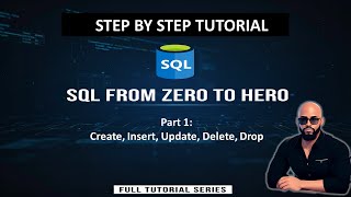 SQL Full Beginner Tutorial (Part 1) |CREATE, INSERT, UPDATE, DELETE & DROP