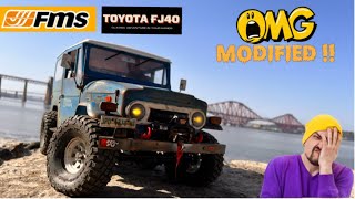 MODIFIED FMS TOYOTA FJ40- Super Scale Crawler