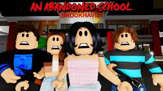 AN ABANDONED SCHOOL....!!! ||  A Brookhaven Mini Movie (VOICED) || CoxoSparkle