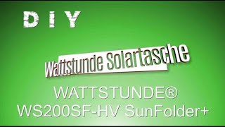 DIY - Montage Solarregler Victron 75 /15 und Wattstunde Solartasche WS200 SF HV  Sun Folder Plus