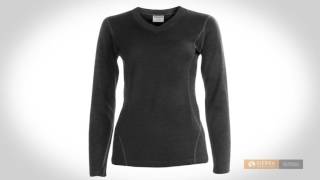 Terramar Woolskins Merino Wool V-Neck Shirt - Long Sleeve (For Women)