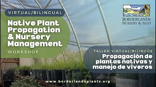 Virtual \u0026 Bilingual Native Plant Propagation and Nursery Management Workshop