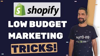 Top 5 Low Budget Marketing Tricks To Market Your Shopify Stores - (Ecommerce Marketing Strategies!)