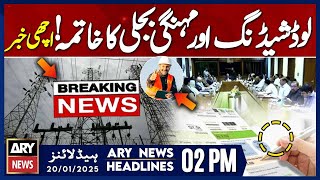 Big News Regarding Power Division - ARY News 2 PM Headlines 20th JAN 2025 | Breaking News