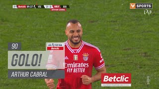 Golo Arthur Cabral: Vitória SC 2-(2) Benfica (Liga 23/24 #21)