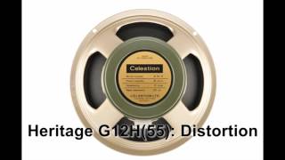 Sounclip: Heritage G12H(55) Distortion