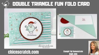 Double Triangle Fun Fold Card