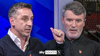 Gary Neville and Roy Keane react to Man United's 3-0 defeat to City! 😳