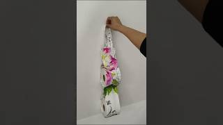 Diviértete creando 😃✂️ decora tu baño con este porta papel #diy #bolsos #tutorial