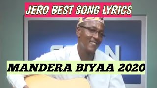 JERO BEST SONG LYRICS MANDERA BIYAA 2020