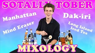 Let’s learn to make some drinks! // Sotally Tober: Mixology