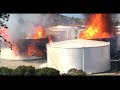 Massive fire breaks out at energy facility