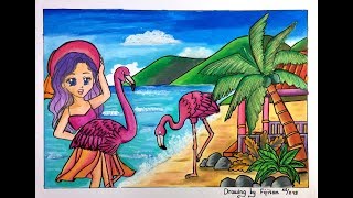 Paling Populer 30 Gambar Pemandangan Pantai Warna - Foto ...