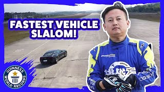 Fastest Vehicle Slalom - Guinness World Records
