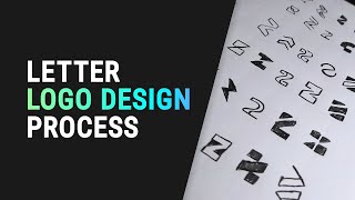 Letter Logo Design Process - Adobe Illustrator