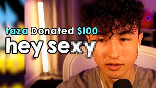 i donated sus messages to roblox streamers