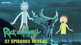 Rick and Morty: Season 7 Episode Titles Reveal | adult swim