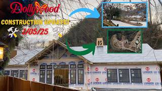 2025 Addition Progress, and 2026 Ride Site Prep! | Dollywood Construction Update 1.05.25