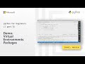 Demo: Virtual Environment Packages | Python for Beginners [35 or 44]
