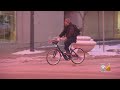 Brave Bikers Participate In Denver's Winter Bike To Work Day